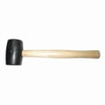 thumbnail image 1 of Westward Rubber Mallet,Hickory,8 Oz 6DWL1, 1 of 1