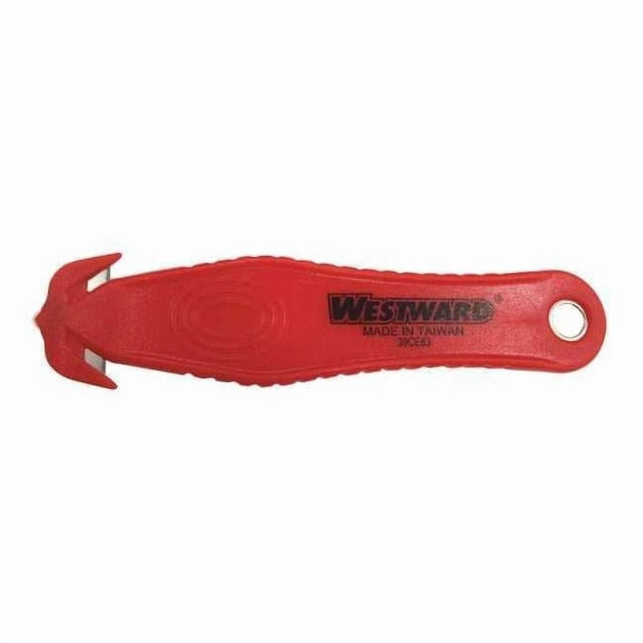 Westward Safety Cutter,Disp,5-3/8 in.,Red,PK10 39CE83