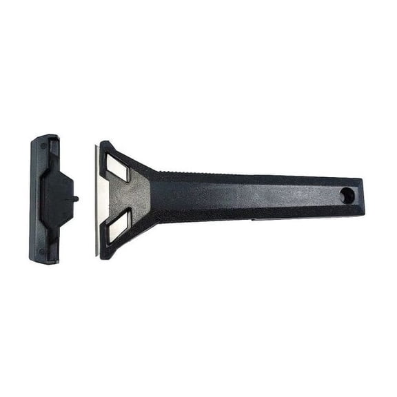 Westward Glass Scraper, Stiff, 2-3/8", Carbon Steel 13A720