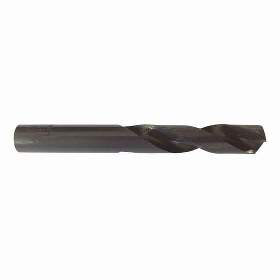 Screw Machine Drill Bit, #11 Size, 135 Degrees Point Angle, High Speed Steel, Black Oxide Finish