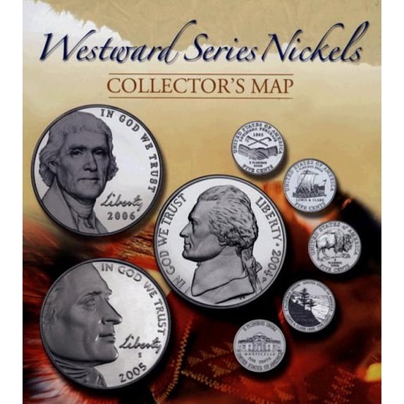 Pre-Owned Westward Series Nickels: Collector's Map (Hardcover, 9780794820299, 0794820298)