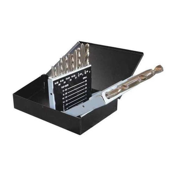 Westward Set,Drill And Tap,18pcs 5PXJ2