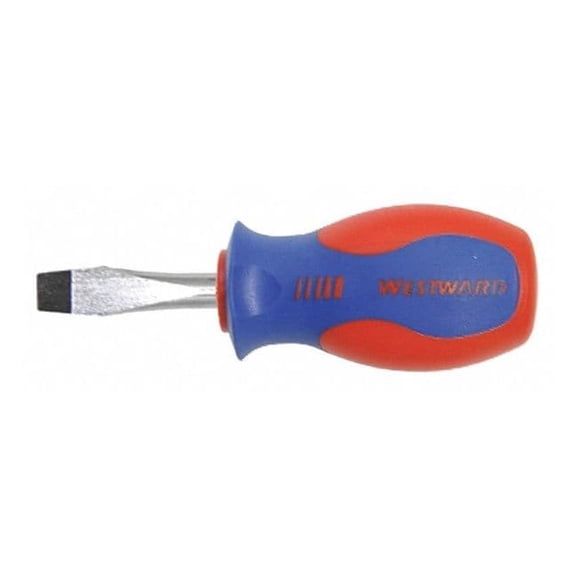 Westward General Purpose Slotted Screwdriver 1/4 in Round 401M29