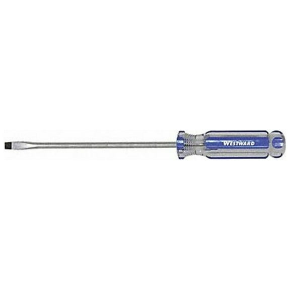 Westward General Purpose Slotted Screwdriver 1/8 in Round 401M03