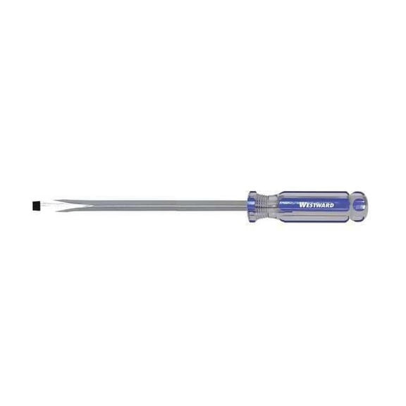 Westward General Purpose Slotted Screwdriver 3/8 in Square 401L90