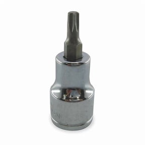 1/4 in Drive Torx(R) Socket Bit Torx(R) T10 Tip, 1 5/8 in L 1EZJ8
