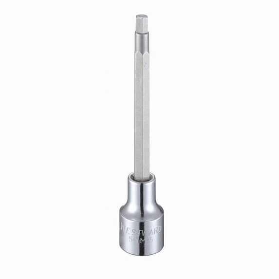 Westward 1/2 in Drive Hex Socket Bit SAE 1/4 in Tip, 5 1/4 in L 54TM85