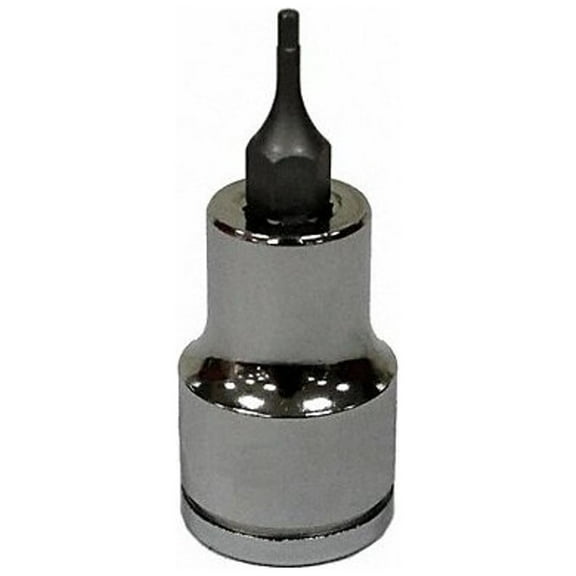 Westward Socket Bit, Steel, 3/8 in, TpSz 2 mm 20HW83