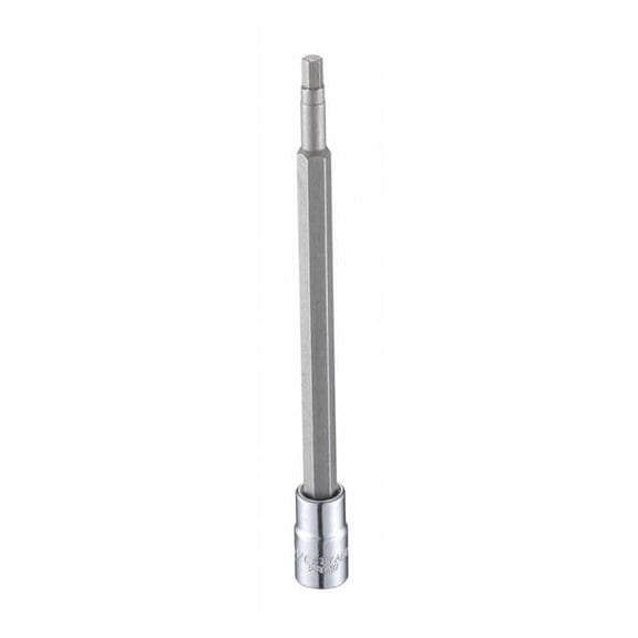 Westward 1/4 in Drive Hex Socket Bit SAE 5/32 in Tip, 4 3/4 in L 54TL97