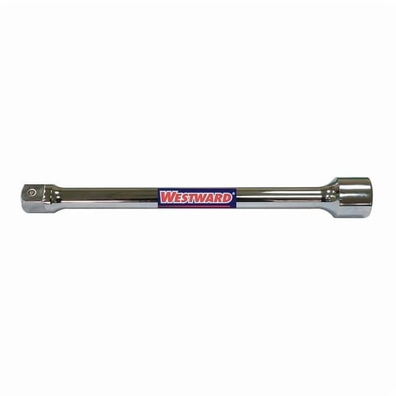 Westward Socket Extension 1" Dr, 16 in L, 1 Pieces, Chrome 45J264