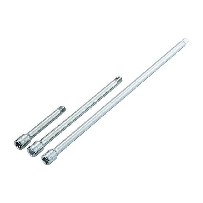 Westward Socket Extension Set,1/4" Drive,10" L. 54PP95