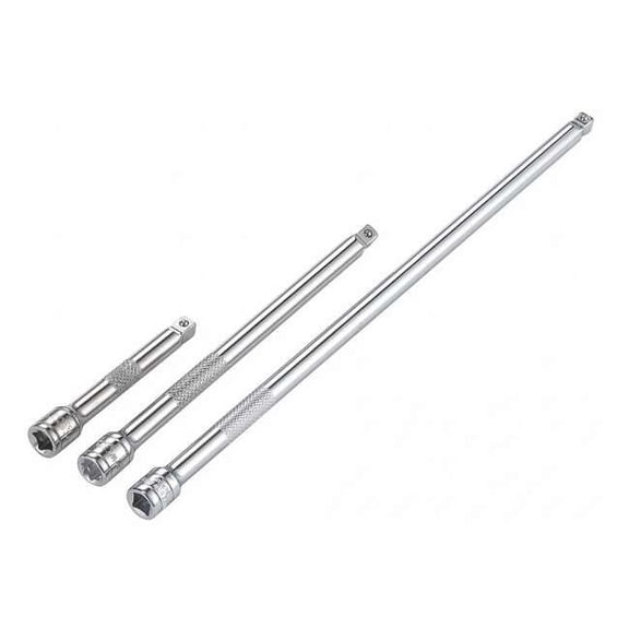 Westward Wobble Socket Ext. Set,1/4" Drive,10" L. 54PR03