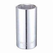 Westward Socket, Steel, Chrome, 1 1/4 in 53YU97