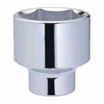 thumbnail image 1 of Westward Socket, Steel, Chrome, 1 9/16 in 10E283, 1 of 1