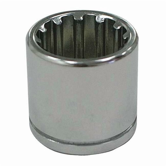 Westward Socket, Steel, Chrome, 11/16 in 33M343