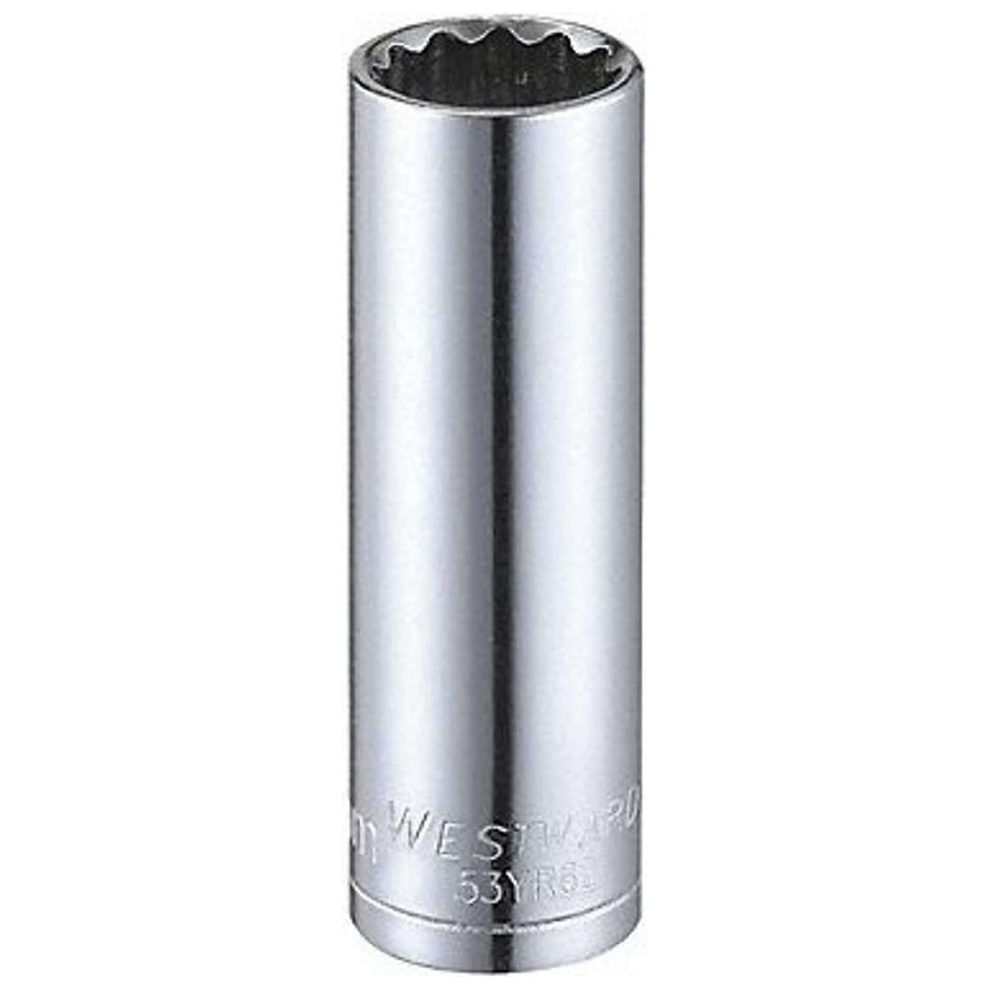 West Socket Westward Socket, Steel, Chrome, 12 mm 53YR62 - Walmart.com
