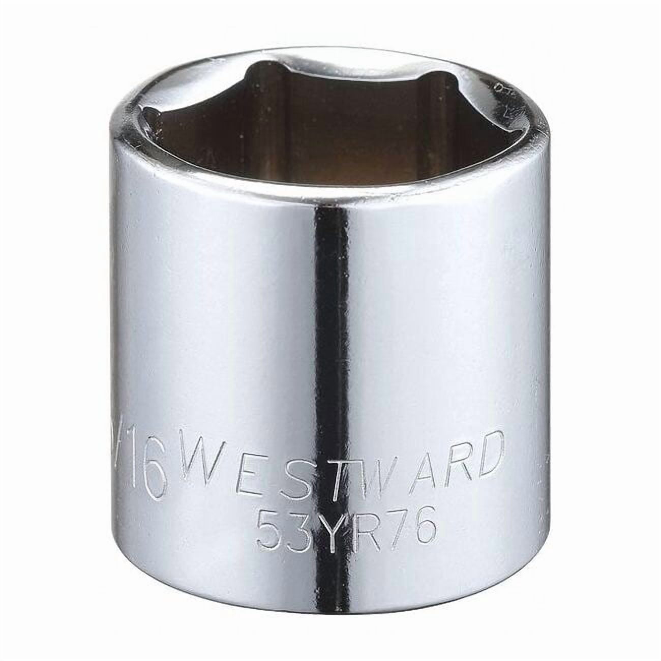 Westward Socket, Steel, Chrome, 15/16 in 53YR76 - Walmart.com