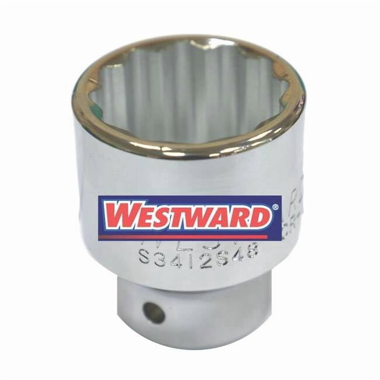 West Socket Westward Socket, Steel, Chrome, 2 1/2 in 45J211 - Walmart.com