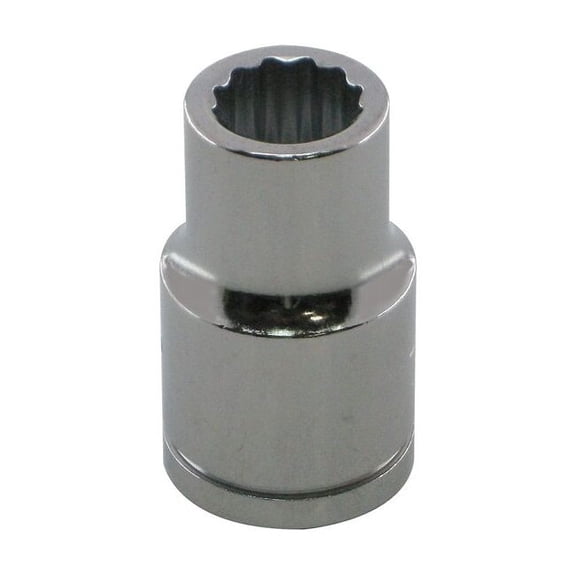 Westward Socket, Steel, Chrome, 20 mm 10E252