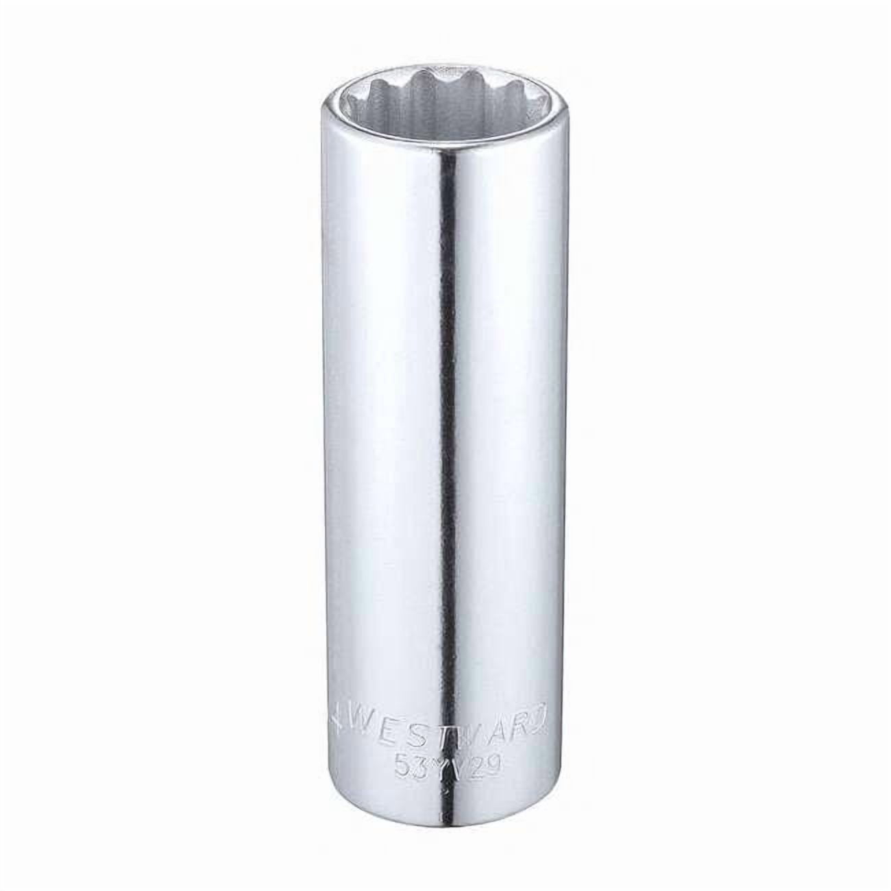 West Socket Westward Socket, Steel, Chrome, 3/4 in 53YV29 - Walmart.com