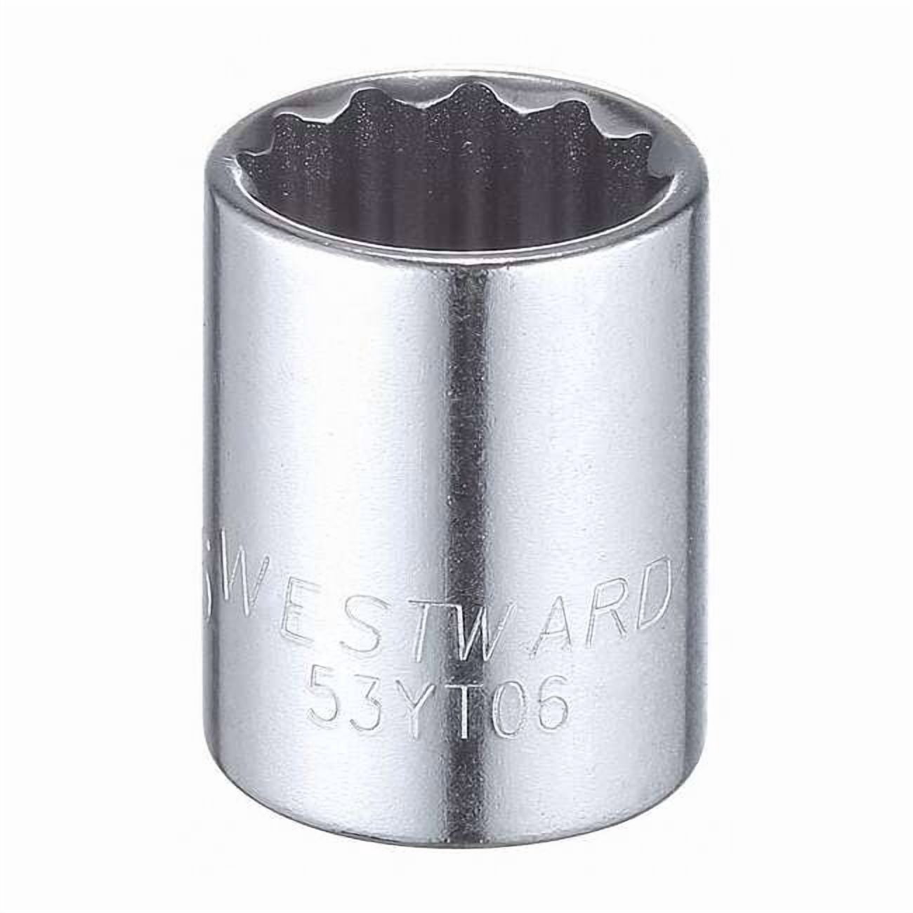 West Socket Westward Socket, Steel, Chrome, 9/16 in 53YT06 - Walmart.com