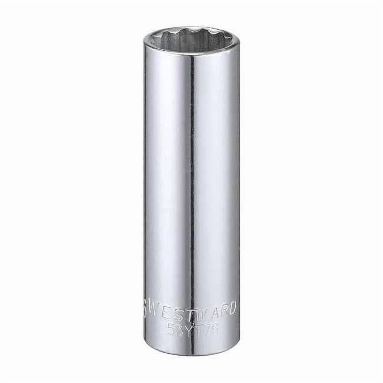 West Socket Westward Socket, Steel, Chrome, 9/16 in 53YT76 - Walmart.com