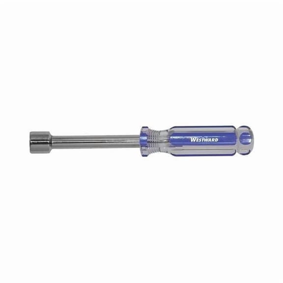 Westward Nut Driver,Metric,Solid Round,13.0mm 401K78