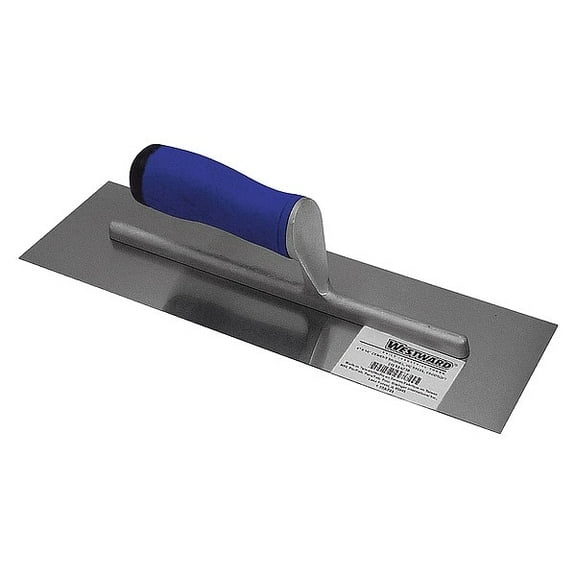 Westward Cement Trowel,14 x 4,Stl,ErgoSoft PP/TPR 13A738
