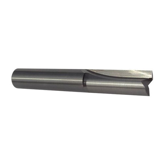 Westward Straight Router Bit Solid Carbide,1/8 In 16Y543