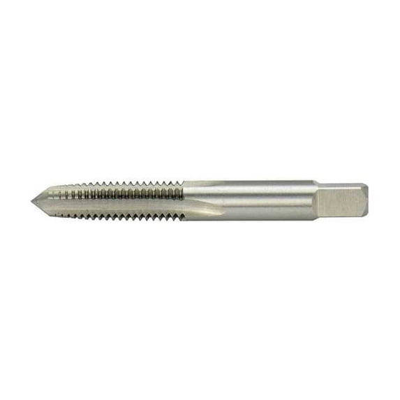 Straight Flute Hand Tap, M8-1.25, Taper, 4 Flutes, Metric Coarse 2LWP8
