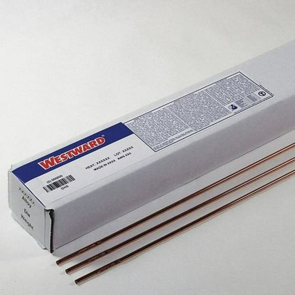 Westward 36'' TIG Welding Rod 3/32" Dia., AWS ER70S-2, 10 lb. 23XM46