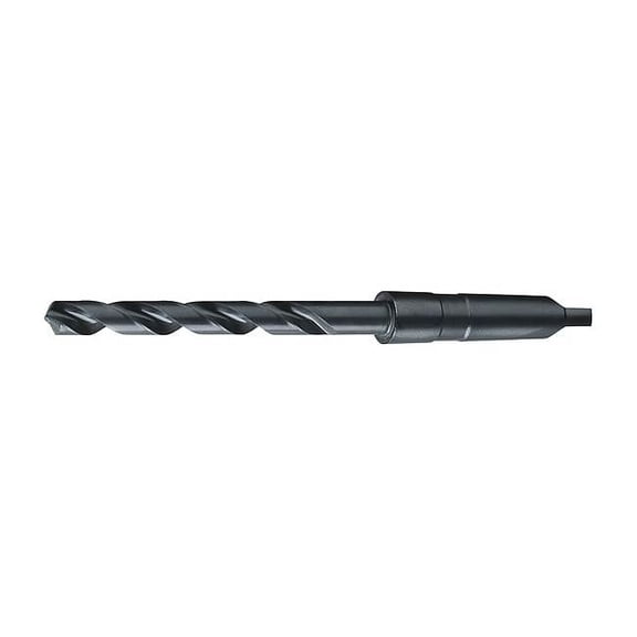 Westward Taper Shank Drill,7/8,No 3MT,Blk Oxide 5TVG2