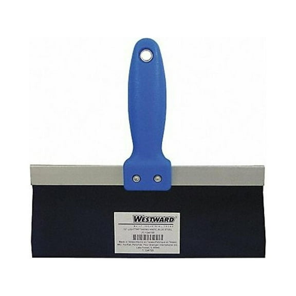 Westward Taping Knife,Straight,Carbon Steel,10"W 13A725