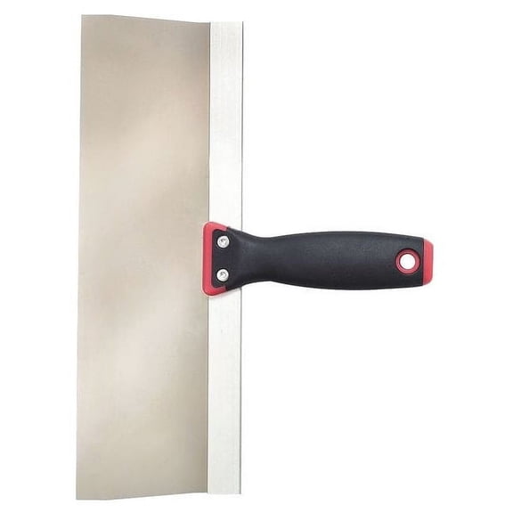 Westward Taping Knife,Straight,SS,10"W 13A722