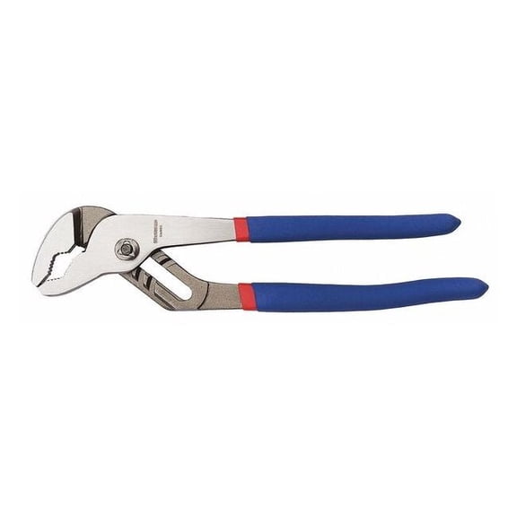 Westward 10 in V-Jaw Tongue and Groove Plier, Serrated 53JX05