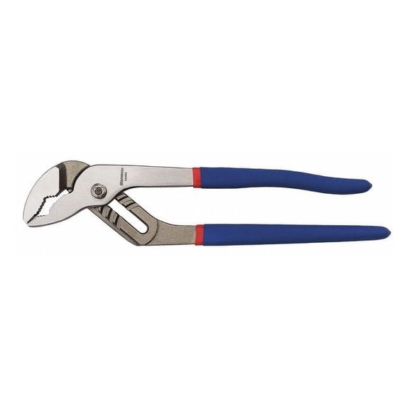 Westward 12 in V-Jaw Tongue and Groove Plier, Serrated 53JX03