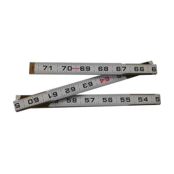 Westward Two Way Reading Folding Rule,72 in. 30PC11