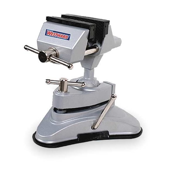 Westward 2-3/4" Light Duty Vacuum Multi-Angle Vise with Swivel Base 3FDH8