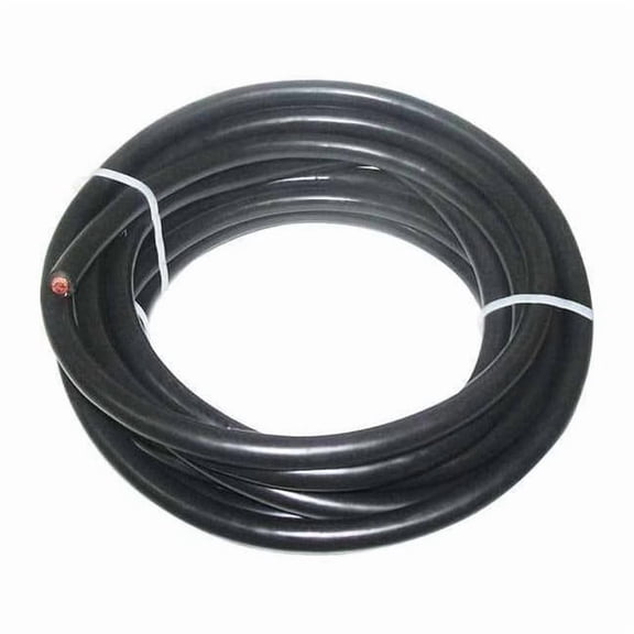 Westward Welding Cable,2 AWG,25 ft.,Black,Rubber 19YE01