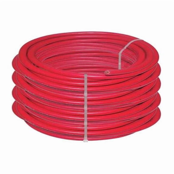 Welding Cable,6 AWG,100 ft.,Red,Rubber 19YE23