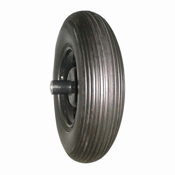 Westward Wheelbarrow Tire,Ribbed,16 In. Dia. 10G169