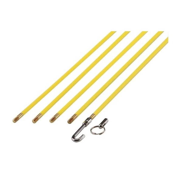 Westward Wire Fish Stick Set,24 ft,7 Pc 21CJ18