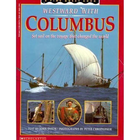 Pre-Owned Westward With Columbus (Time Quest Book) (Paperback) 0590438476 9780590438476