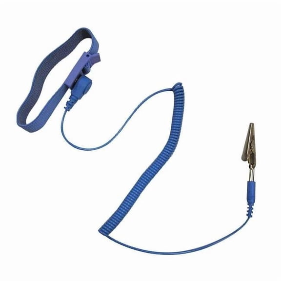 Wrist Band,Anti-Static,6 Ft Coil Cord 23M591