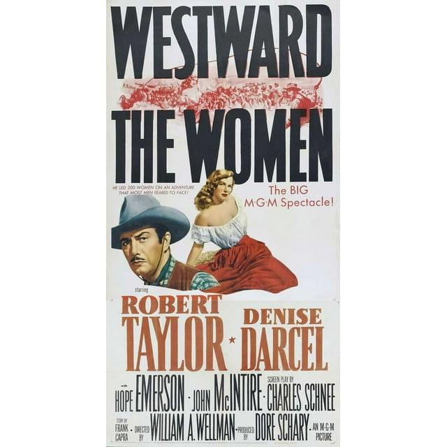 Westward the Women Poster Movie 20 x 40 In - 51cm x 102cm Robert Taylor Denise Darcel Hope Emerson John McIntire Julie Bishop