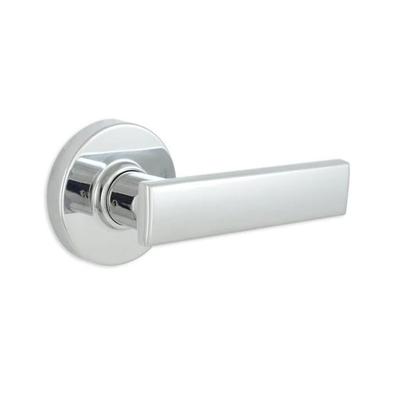 Westwood Bright Chrome Hall/Closet Door Lever With Round Rose