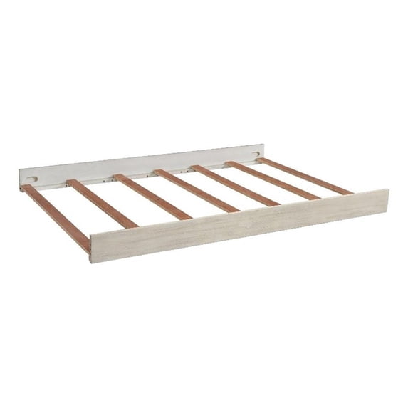 Westwood Design Beck Modern Wood Full Size Bed Rails in Willow Gray Finish
