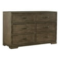 thumbnail image 1 of Westwood Design Dovetail 6-Drawer Dresser Graphite, 1 of 2