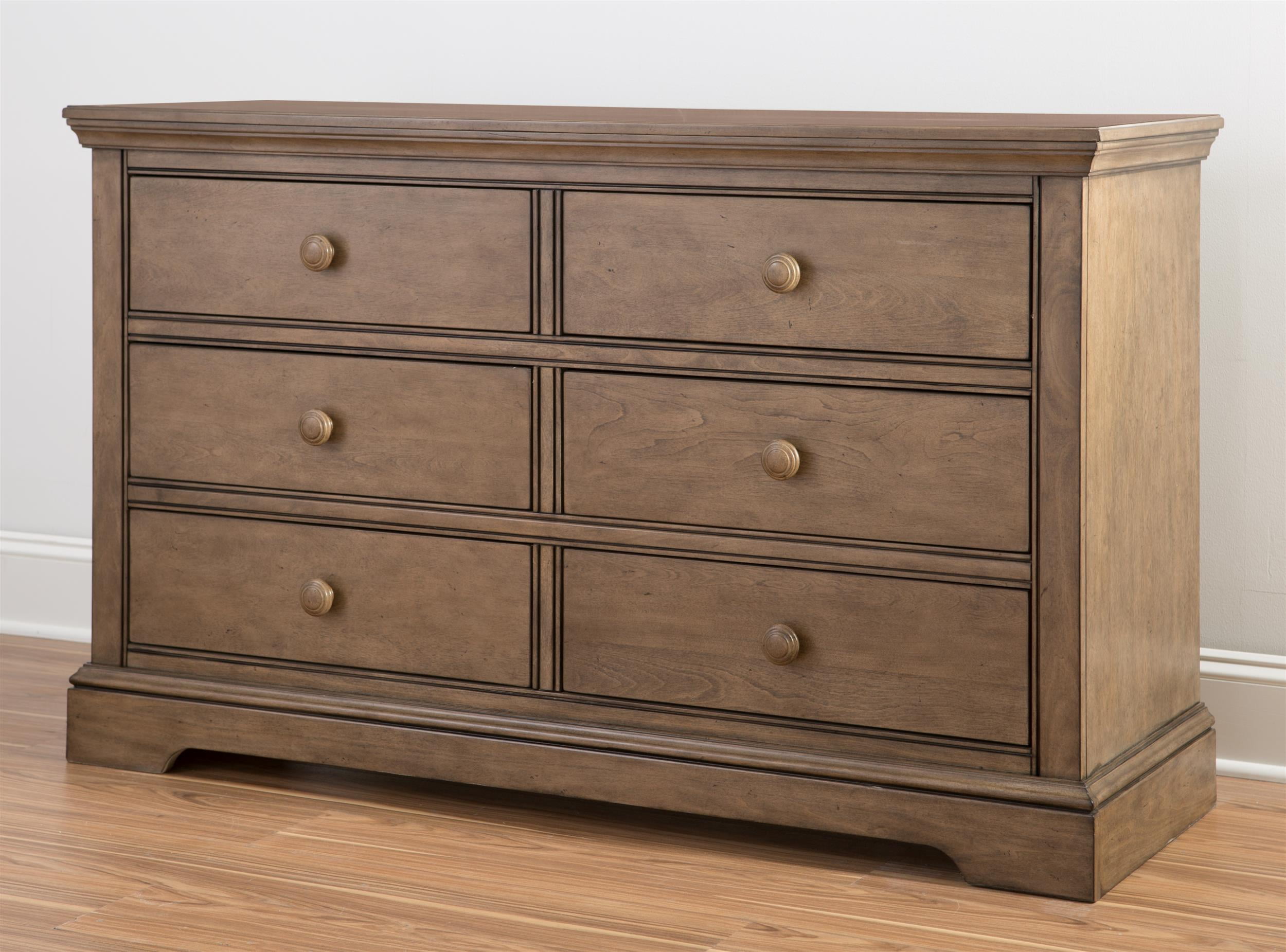 Westwood Design Hanley 6-Drawer Dresser Cashew - Walmart.com