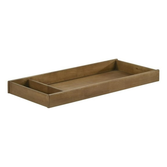 Westwood Design Highland Farmhouse Wood Changing Tray in Sand Dune Brown